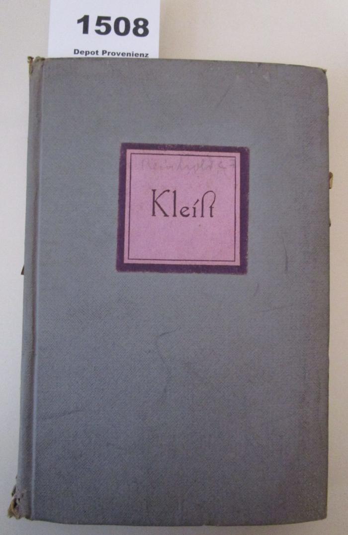  Heinrich von Kleist (1919)