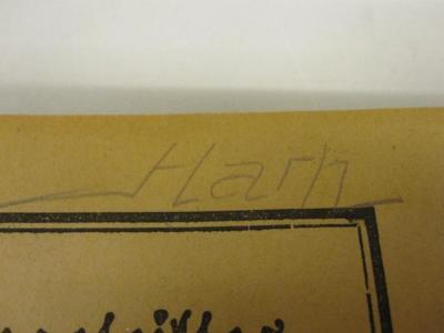  Für ein ungeteiltes Deutsches Oberschlesien! Öffentliche Protestversammlung...;- (Harh, [?]), Von Hand: Autogramm; 'Harh'. 