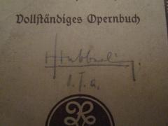 - (Hebberling, Hanno), Von Hand: Name, Notiz, Autogramm; 'Hebberling
o. I. a.'. 