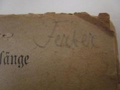 - (Ferber, [?]), Von Hand: Autogramm, Name; 'Ferber'. 