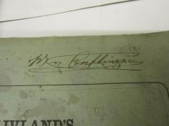- (Ruffingen[?], W.[?]), Von Hand: Autogramm; 'Wm[?] Ruffingen[?]'. 