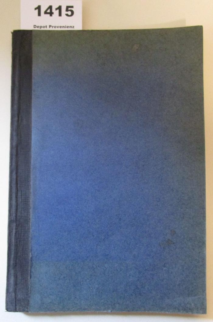  Der Abbé Galiani als Nationalökonom, Politiker und Philosoph nach seinem Briefwechsel (1912)