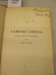 - (Gapper[?], O.), Von Hand: Autogramm, Name, Datum; 'O. Gapper [...]1912'. 