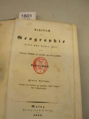  Lehrbuch der Geographie alter und neuer Zeit mit besonderer Rücksicht auf politische und Kulturgeschichte (1851)