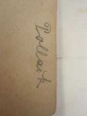 - (Pollack, J.), Von Hand: Autogramm; 'Pollack'. 