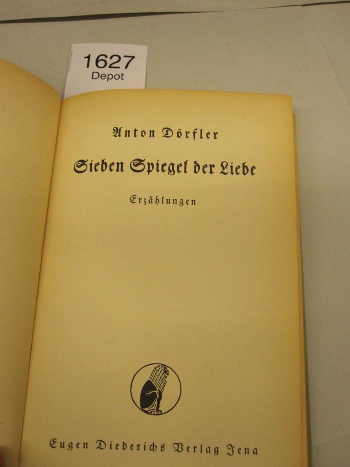  Sieben Spiegel der Liebe. Erzählungen.