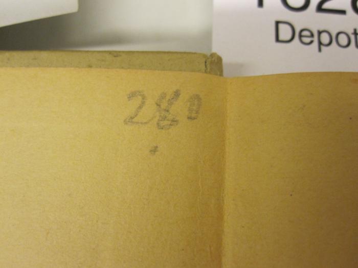  Die lyrische Dichtung. (1942);-, Von Hand: Preis; '2 80'