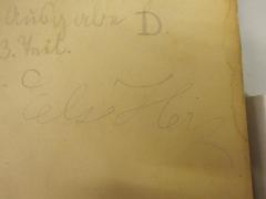 - (Herz, Else), Von Hand: Autogramm, Name; 'Else Herz'. 