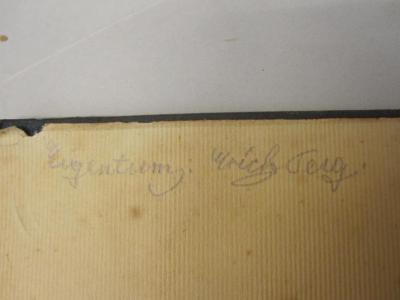  Wie sie groß und reich wurden. Lebensbilder erfolgreicher Männer. (1927);- (Teig, Erich), Von Hand: Autogramm, Name; 'Eigentum: Erich Teig.'. 