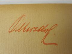 - (Oltersdorf[?], [?]), Von Hand: Autogramm, Name; 'Oltersdorf'. 