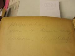 - (unbekannt;Herz, Else), Von Hand: Annotation, Notiz; '[...]tian a // d[...]'ll H[...] // [..]dlie'tich[..] [..]s(.)chlufs'. 