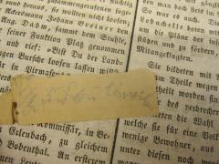 - (unbekannt;Pick, Margarete), Von Hand: Notiz, Nummer; 'I/ 3 [Ku...] [Chr...]'. 