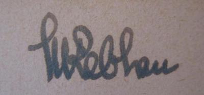 - (Rebhan, Martin), Von Hand: Autogramm, Name; 'MRebhan'. ; Das Neue Universum : Die interessantesten Erfindungen und Entdeckungen auf allen Gebieten sowie Reiseschilderungen, Erzählungen, Jagden und Abenteuer (o.J.)