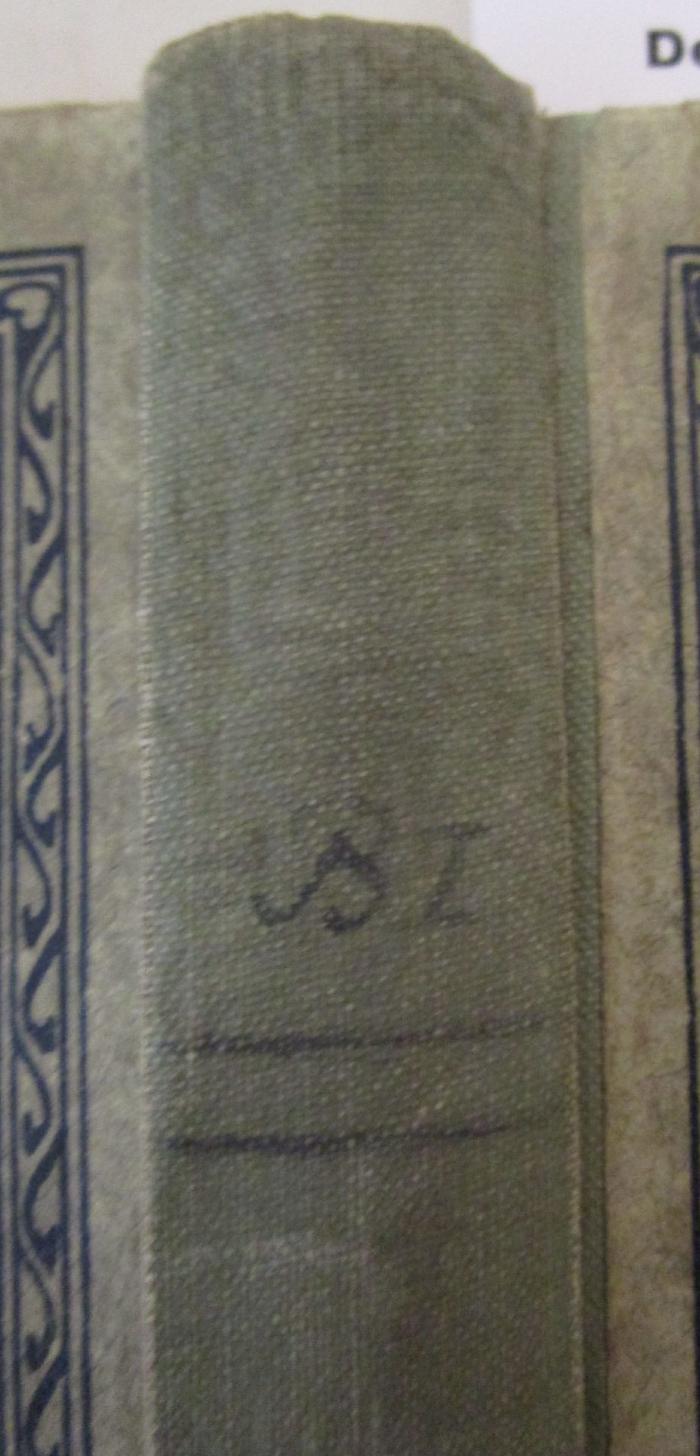 - (unbekannt), Von Hand: Signatur; 'B I'. ; Volksliederbuch für Männerchor. Bass I. Zweiter Band. (o.J.)