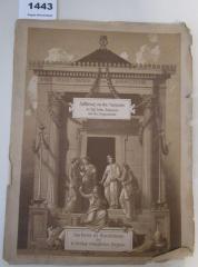  Kommers zur Feier des 70. Geburtstages des Reichskanzlers Fürsten Bismarck veranstaltet von der kgl. Techn. Hochschule und kgl. Bergakademie zu Berlin (1885)