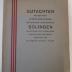  Gutachten betreffend Städtevereinigung im oberen Landkreise Solingen im Auftrage des preußischen Ministeriums des Innern ([1927])