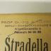  Alessandreo Stradella. Romantische Oper in drei Aufzügen