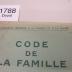  Code de la Famille (o.J.)