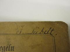- (Liebelt, J.), Von Hand: Autogramm, Name; 'J. Liebelt'. 