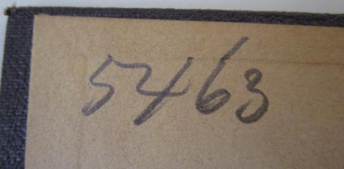 - (unbekannt), Von Hand: Nummer; '5463'. ; Alte und neue Gedichte (1867)
