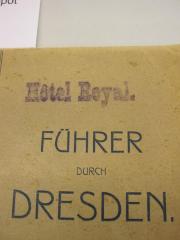 - (Hotel Royal), Stempel: -; 'Hotel Royal.'. 