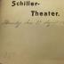  Zwanglose Hefte für die Besucher des Schiller-Theaters O. [...] und des Schiller-Theaters N. [...] (1906)