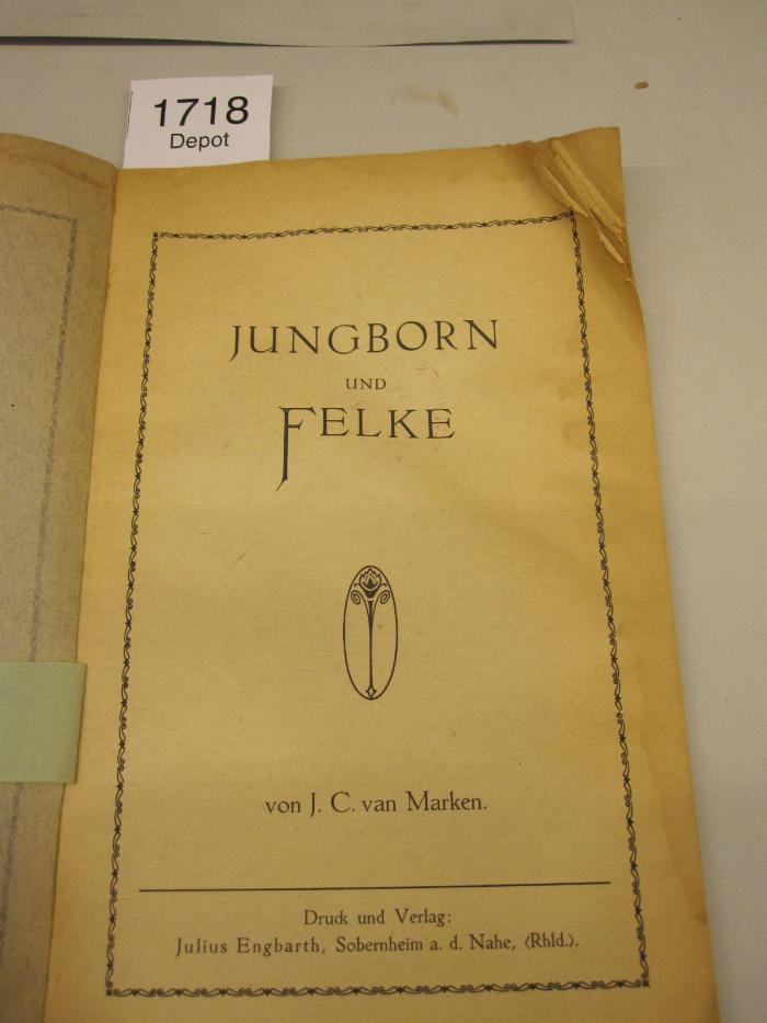  Jungborn und Felke (o.J.)