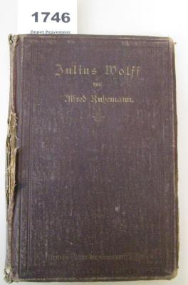  Julius Wolff und seine Dichtungen (1886)