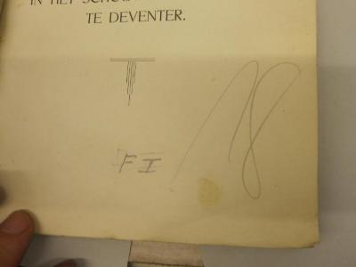  Acht en Twintigste Algemeene Vergadering op 27, 28 en 29 April 1927 in Het Schouwburggebouw te Deventer (1927);- (International Archive of Women's Movement;Manus, Rosa), Von Hand: Nummer; 'F I'.  (Prototyp)