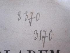 - (Jüdisch-Theologisches Seminar Fraenckel'scher Stiftung (Breslau) ), Von Hand: Signatur; '2370 
3170'. 