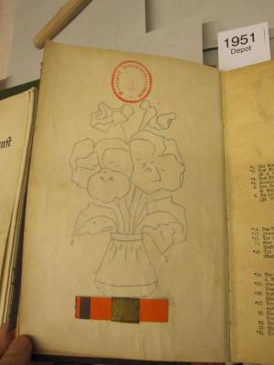  Deutsches Lesebuch : Aus den Quellen zusammengestellt : Berliner Ausgabe : Mittelstufe ([1910]);- (B., Herbert), Von Hand: Abbildung. ;- (B., Herbert), Papier: -. 