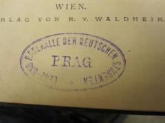 - (Lese- und Redehalle der deutschen Studenten Prag), Stempel: Name, Ortsangabe, Berufsangabe/Titel/Branche; 'Lese- und Redehalle der Deutschen Studenten Prag'.  (Prototyp)