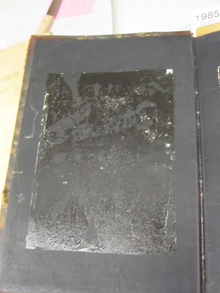  Handwörterbuch der Staatswissenschaften (1901);- (unbekannt), Klebespuren: Exlibris. 