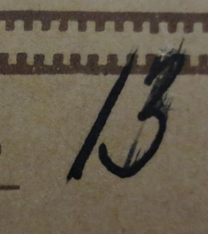  Rigoletto : Oper in vier Aufzügen (o.J.);- (unbekannt), Von Hand: Nummer; '13'. 
