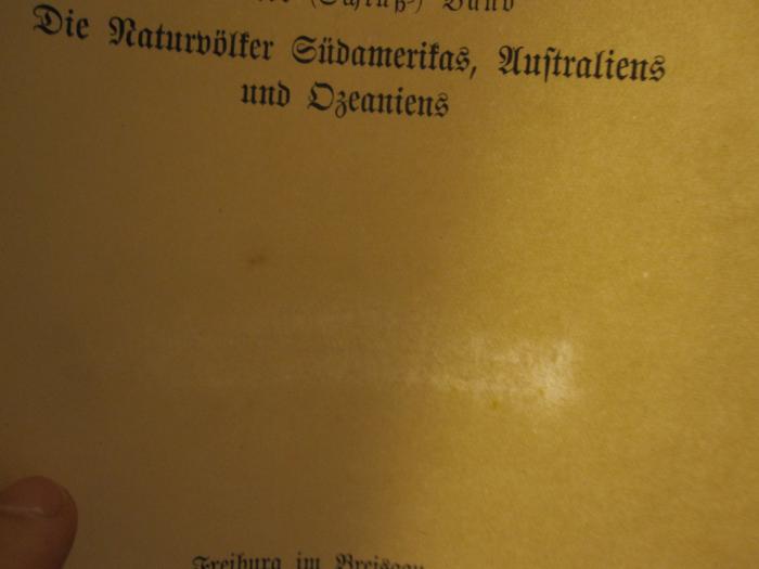  Die Einheit des sittlichen Bewußtseins der Menschheit : Eine ethnographische Untersuchung (1914);- (unbekannt), Radiert / Rasiert: -; '[...]'. 