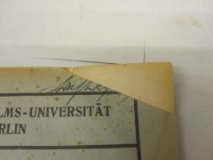 - (Deissmann, Adolf), Von Hand: Autogramm, Name; '[A.....]'. 
