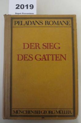  Der Sieg des Gatten : Roman (1920)