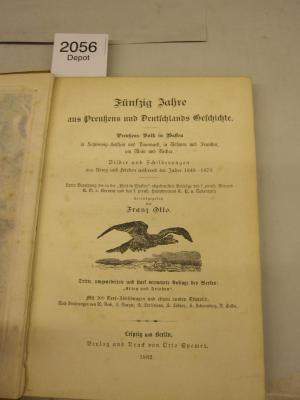  Fünfzig Jahre aus Preußens und Deutschlands Geschichte (1882)