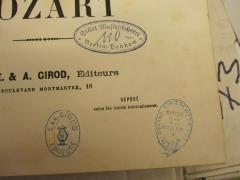 - (E. &amp; A. Girod Editeurs (Verlag)), Stempel: Name; 'E. &amp; A. Girod Editeurs'. 