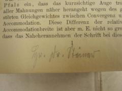 G34 / 1253 (Steiner, [?]), Von Hand: Name, Widmung; 'Hr. Dr. Steiner'. 