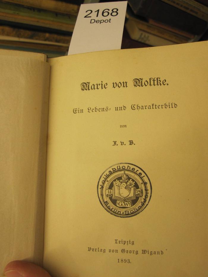  Marie von Moltke (1893)