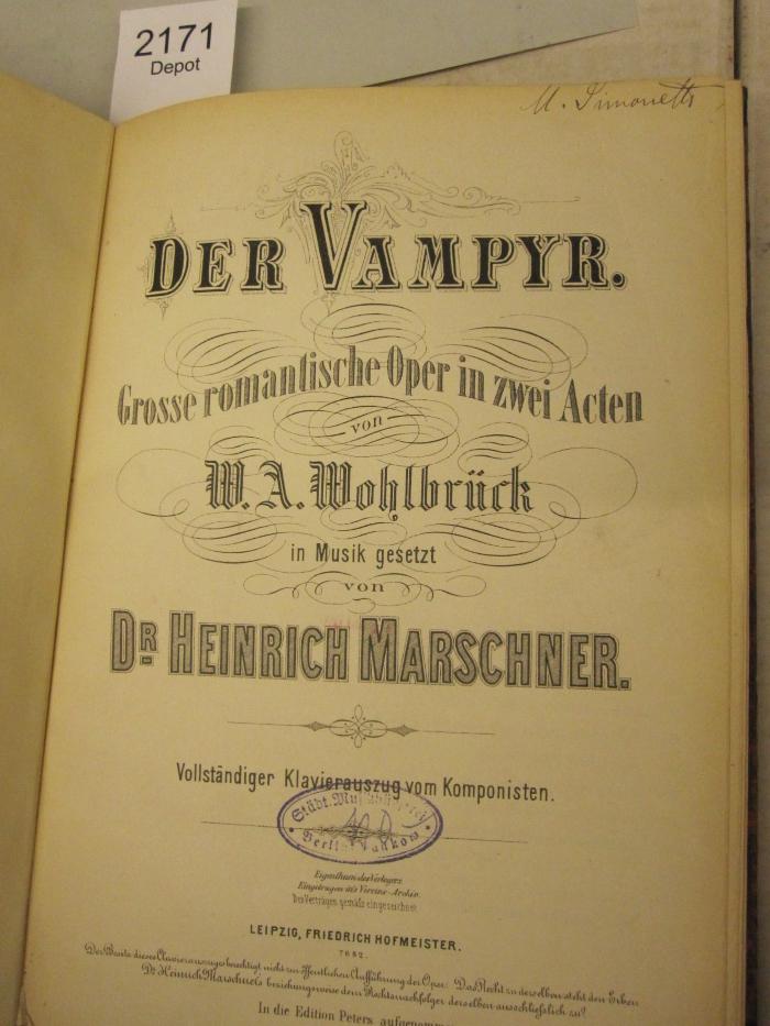  Der Vampyr