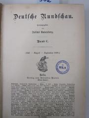  Deutsche Rundschau (Juli-August-September 1899) (1899)