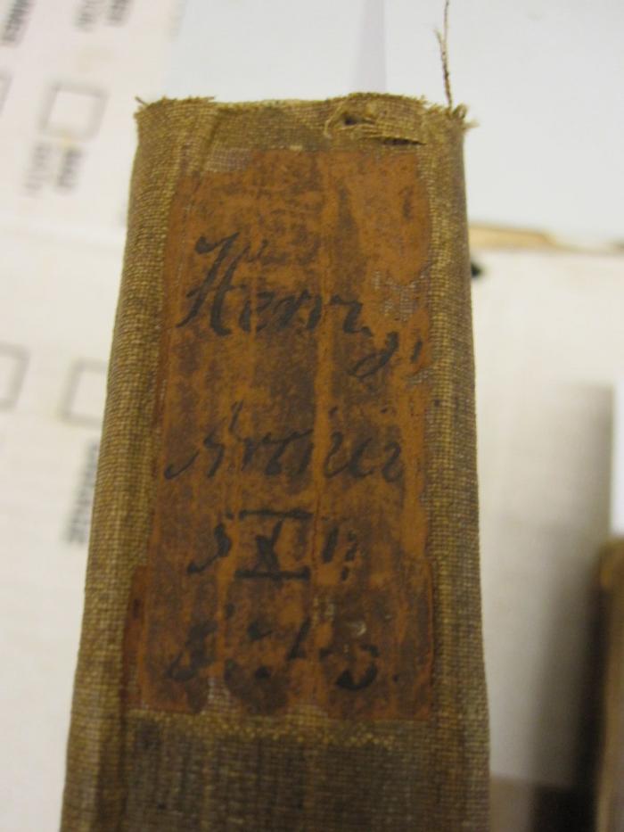  Archiv für das Studium der neueren Sprachen und Literaturen (1868);-, Etikett: Nummer, Name; 'Herrig Archiv
[.]XII (?)
Bd. 43 (?)'