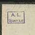 - (Laurin, Arne), Stempel: Initiale, Inventar-/ Zugangsnummer; 'A. L. Sign. ## ##'.  (Prototyp)