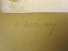 - (La...g[?], [?]), Von Hand: Autogramm, Name; 'Dr. La...g'. 