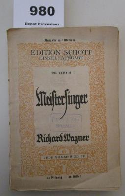  Die Meistersinger von Nürnberg (o.J.)