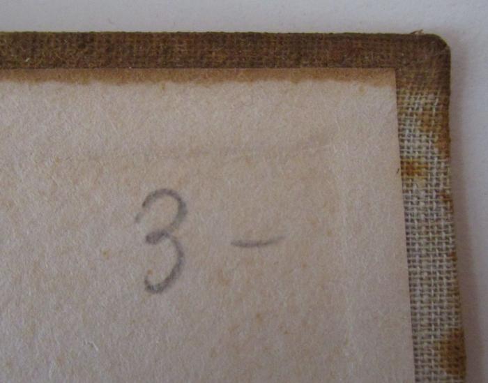  Die Brücke von San Luis Rey (1935);- (unbekannt), Von Hand: Preis; '3 -'. 