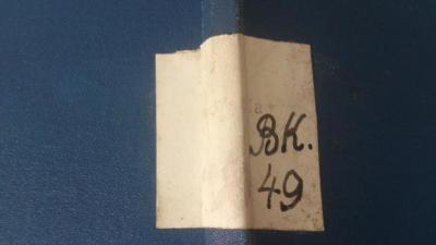 Anstandslehre : mit Bausteinen zur Charakterbildung (um 1910);- (Private Mädchen- Volks- und Bürgerschule der Ursulinen mit Öffentlichkeitsrecht in Olmütz), Etikett: Name, Signatur; 'St. Ursula
[BK. 49]'. 