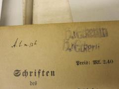 - (Eckerlin, H.), Stempel: Name; 'H. Eckerlin'. 